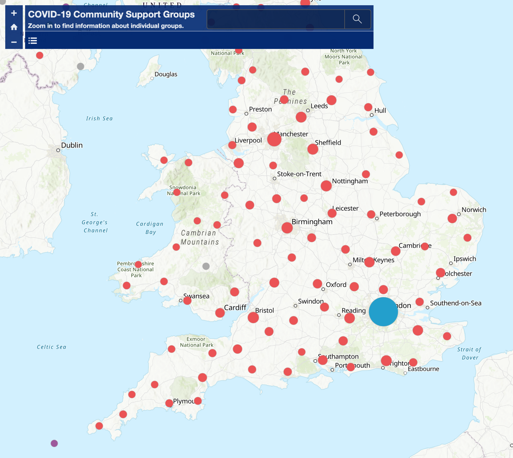 Community policing dashboard