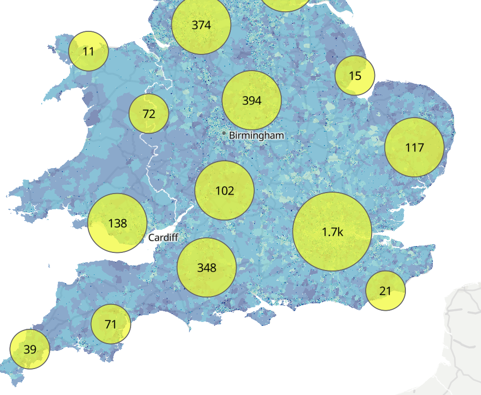 Volunteer groups and areas of deprivation