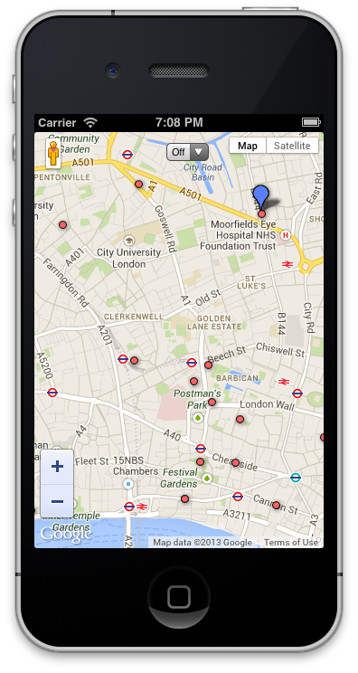 Police stations and defibrillators