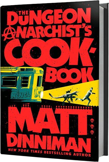 book 3 cover: The Dungeon Anarchist’s Cook-book